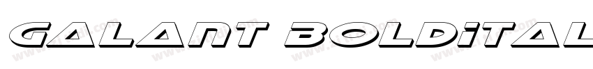 Galant BoldItalic字体转换 Galant BoldItalic字体转换